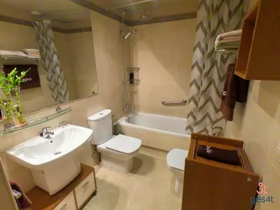Un baño de Apartment Sa Boadella beach, Lloret de Mar - Costa Brava