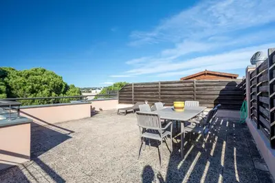 Un balcón o terraza de Apartment Sa Boadella beach, Lloret de Mar - Costa Brava