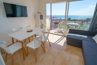 Un balcón o terraza de AR Apartaments Camps