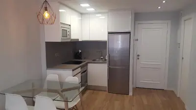 Una cocina o zona de cocina en Apartamento Blanes