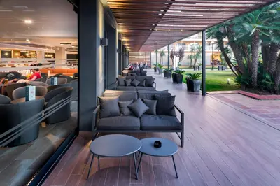Zona de estar de Hotel President
