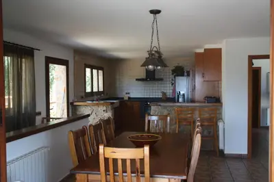 Una cocina o zona de cocina en Can Cadiretes