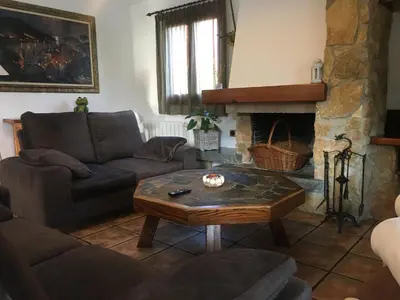 Zona de estar de Can Cadiretes