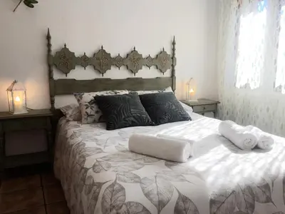 Cama o camas de una habitación en Can Cadiretes