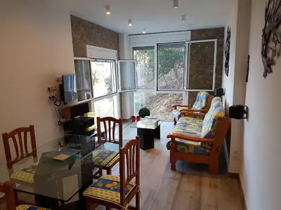 Una televisión o centro de entretenimiento en Salions Apartment