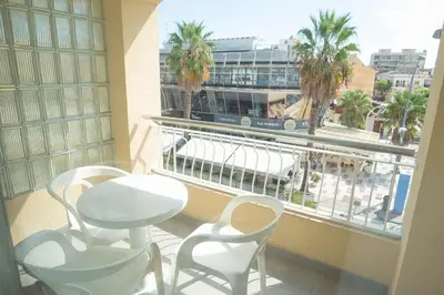 Un balcón o terraza de Hotel S'Agoita