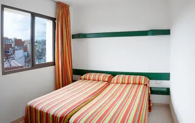 Cama o camas de una habitación en Apartaments Rosanna