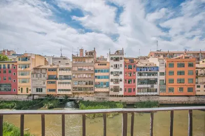 Vista general de Girona o vista desde el apartamento