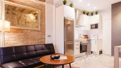 Una cocina o zona de cocina en Ferreries Boutique Apartment