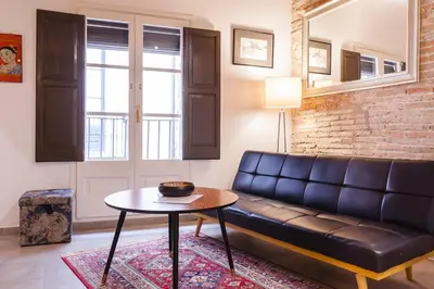 Zona de estar de Ferreries Boutique Apartment