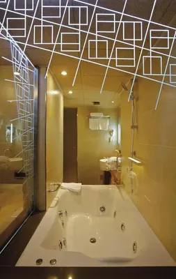 Un baño de Hotel Restaurant Sant Pol