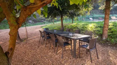 Jardín al aire libre en Can Dalemus