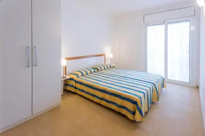 Cama o camas de una habitación en Apartments Sorrabona