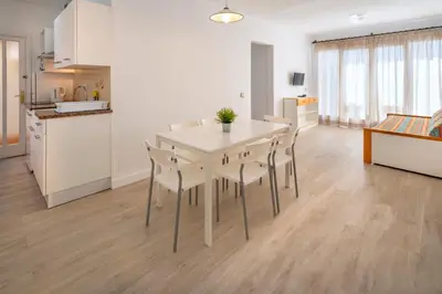 Una cocina o zona de cocina en Apartments Sorrabona