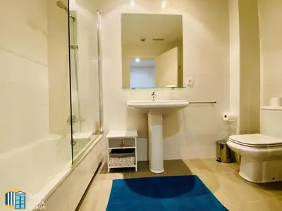 Un baño de Villa Vista en Platja d'Aro