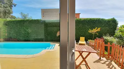 Piscina en o cerca de Villa Pals Carles Piscina