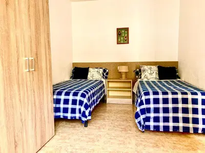 Cama o camas de una habitación en Casa Marinera en Palamós