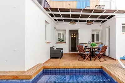 Piscina en o cerca de Casa Marinera en Palamós