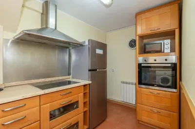 Una cocina o zona de cocina en Apartamento céntrico en Girona