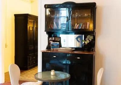 Biblioteca en el bed & breakfast
