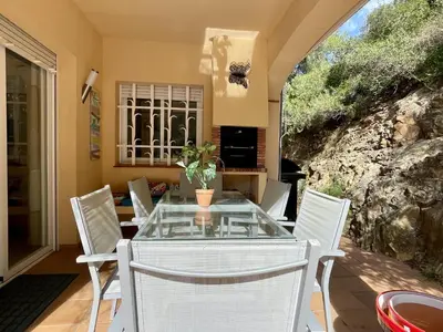 Un patio o zona al aire libre en Cala Moreta 44