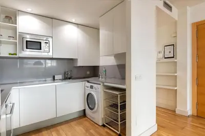 Una cocina o zona de cocina en Flateli Nord