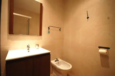 Un baño de Lets Holidays COZY APARTMENT 70 m. from THE BEACH in TOSSA