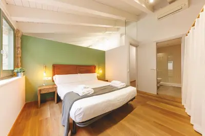 Cama o camas de una habitación en Bravissimo Força 17, Barri Vell apartments