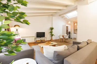Zona de estar de Bravissimo Força 17, Barri Vell apartments