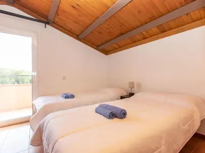 Cama o camas de una habitación en Holiday Home Montverde by Interhome