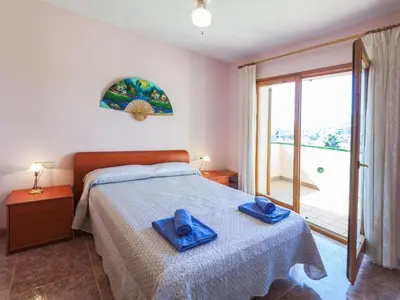 Cama o camas de una habitación en Holiday Home Miro by Interhome