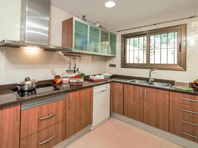 Una cocina o zona de cocina en Holiday Home Cala Llorell-1 by Interhome