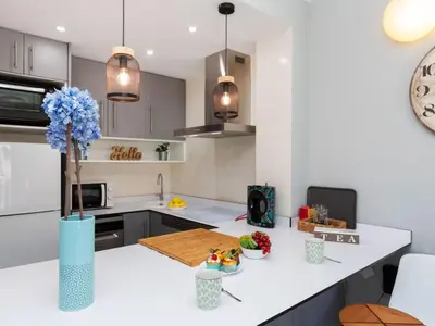 Una cocina o zona de cocina en Apartment Lotus by Interhome