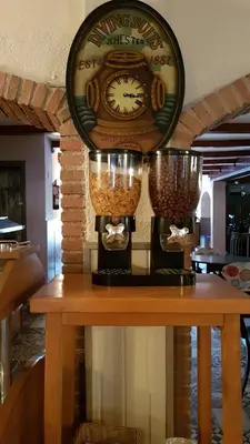 Una cocina o zona de cocina en Hostal Isabel