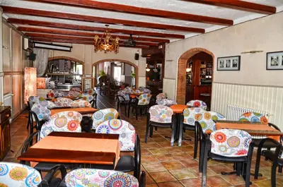 Zona de estar de Hostal Isabel