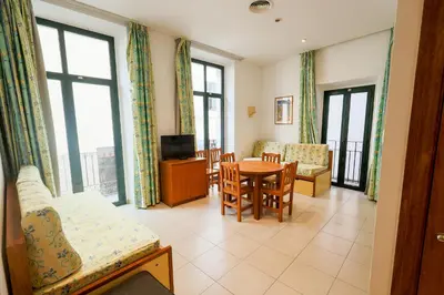 Zona de estar de Apartamentos Royal