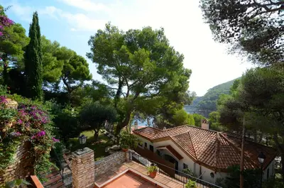 Paisaje cerca de esta villa