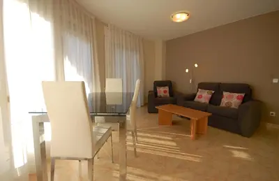 Zona de estar de Lets Holidays Centric Apartment in Tossa de Mar