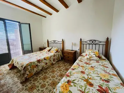Cama o camas de una habitación en Casa Cundaro