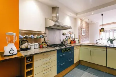 Una cocina o zona de cocina en Sleep & Stay- Luxury top floor apt with terrace