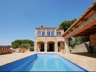 Piscina en o cerca de Villa in Calonge near the Beach