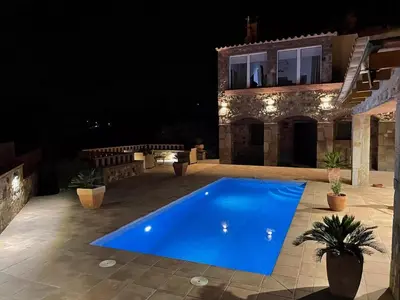 Piscina en o cerca de Villa in Calonge near the Beach