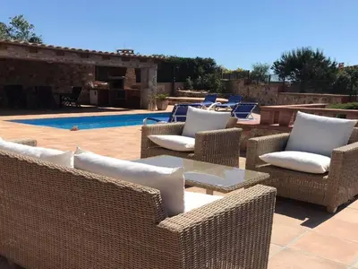 Piscina en o cerca de Villa in Calonge near the Beach