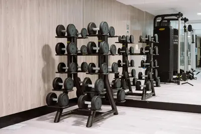 Gimnasio o instalaciones de fitness de Hotel Tahití Playa 4S