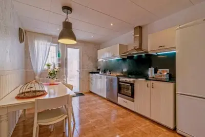 Una cocina o zona de cocina en Chalet Santa Susana