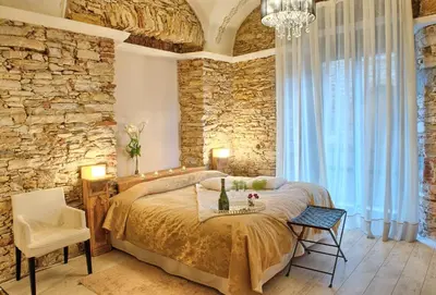 Cama o camas de una habitación en Hotel-Spa Classic Begur