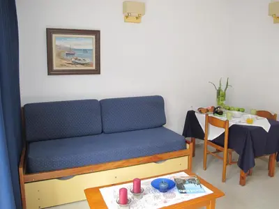 Zona de estar de Apartamentos Santi