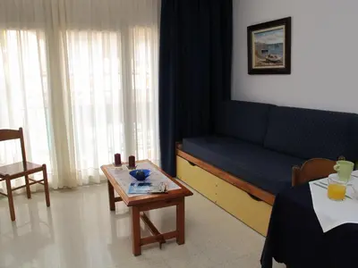 Zona de estar de Apartamentos Santi