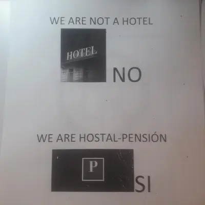 Certificado, premio, señal o documento que está expuesto en Hostal Mary - ADULTS ONLY 18 AND UP