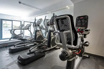 Gimnasio o instalaciones de fitness de Rosamar Es Blau 4*s - Adults Only